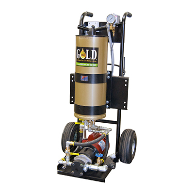 gold portable filter cart features