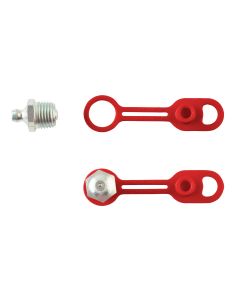 Grease Fitting Protector - 17/32" (13.5mm) RED Pack of 100 - Fittings not Included