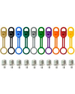 Grease Fitting Protector - 17/32" (13.5mm) Pack of 100
( Full Color Range Displayed; Fittings not Included )