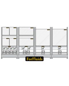 ForFluids Advanced Bulk System
Model: 4 x 65, 2 x 120, and 2 x 240 gallon